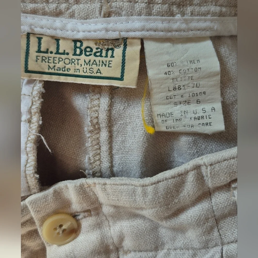 L.L. Bean Men's Beige Dress Pants